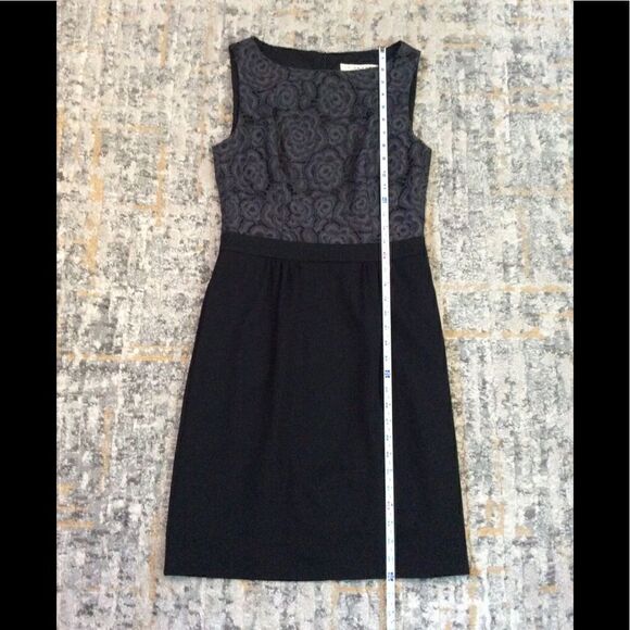 TRINA TURK COCKTAIL DRESS WITH LACE DETAIL! EUC! - Picture 3 of 9